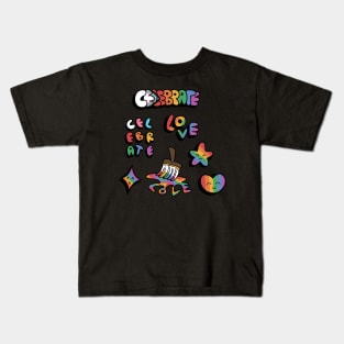 Pride Stickers 2023 Kids T-Shirt